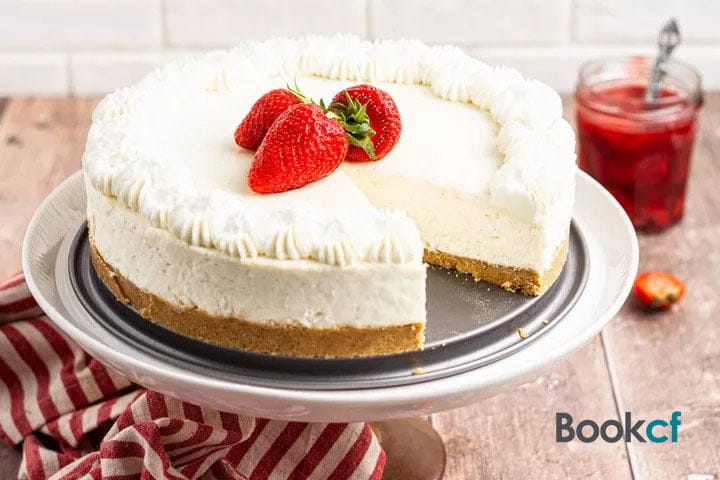طرز تهیه چیز کیک یخچالی با پودر ژلاتین