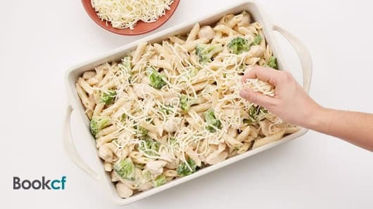 طرز تهیه پاستا چیکن آلفردو