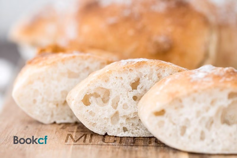 طرز تهیه نان چاباتا