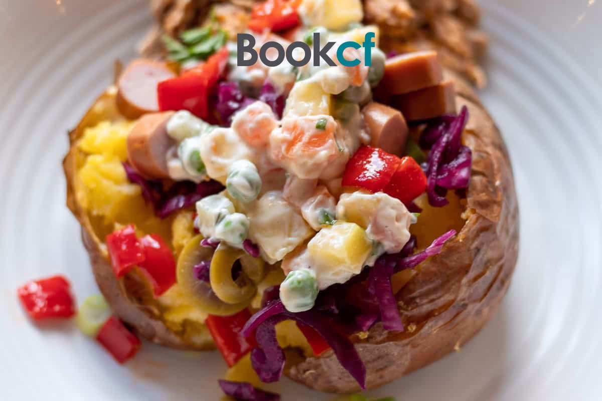 طرز تهیه سالاد روسی با پیازچه