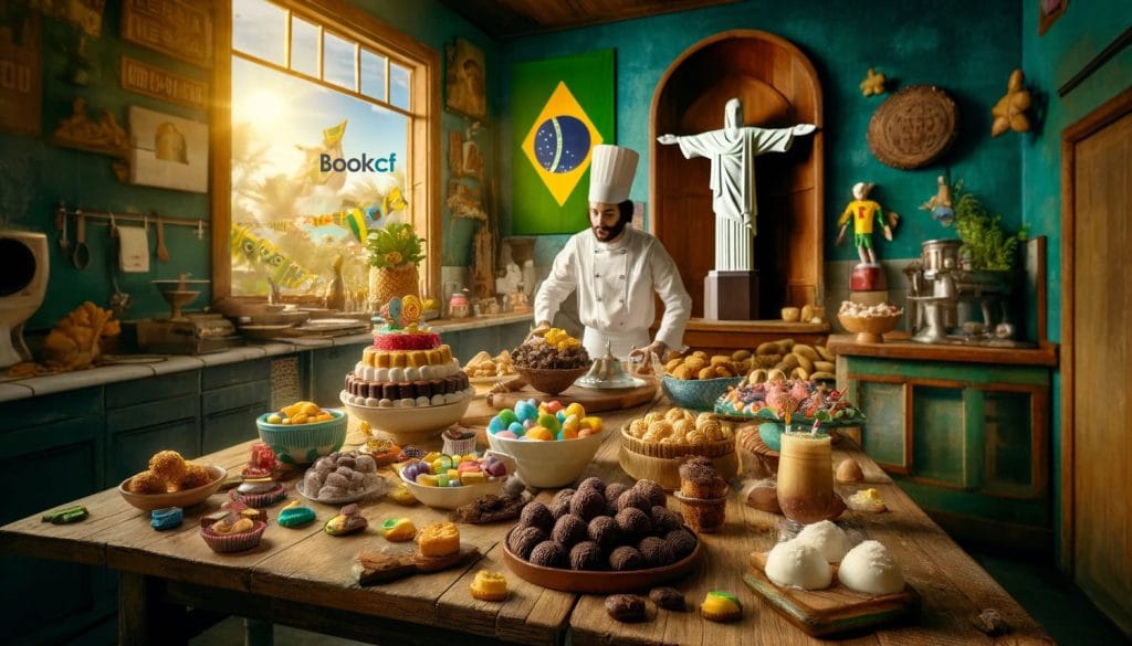 طرز تهیه دسر برزیلی